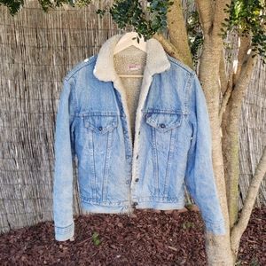 Levi's Sherpa Lined Denim Jacket